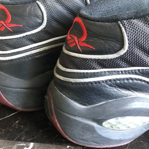 Iverson Reebok Question Mid 3M (Black/Red) - Picture 11 of 16